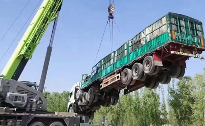 太谷区道路脱困救援案例